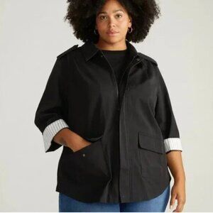 Universal Standard Stretch Twill Manor Jacket M